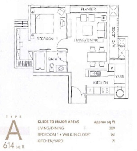 Newton 18 (D11), Apartment #1845